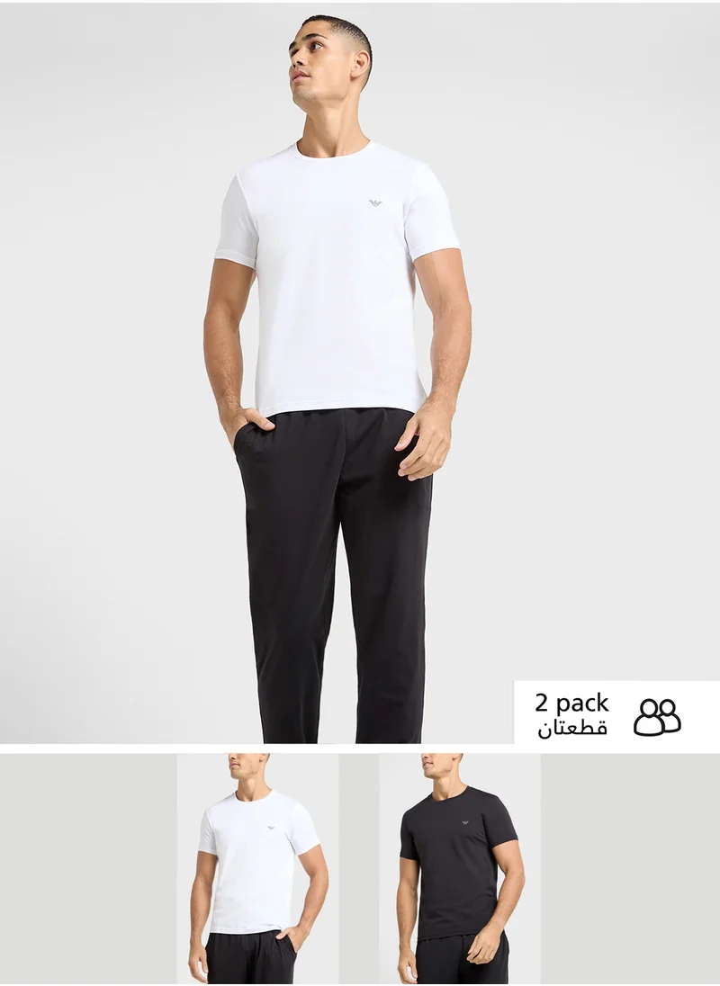 امبوريو ارماني 2 Pack Crew Neck T-Shirt