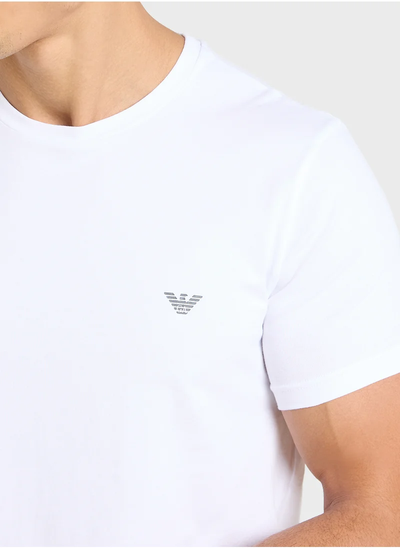 امبوريو ارماني 2 Pack Crew Neck T-Shirt