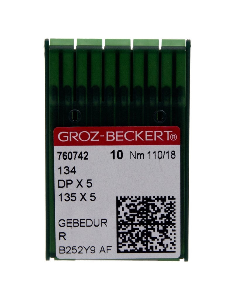 GrozBeckert 100 GROZ-BECKERT GEBEDUR 134 / 135X5 Titanium Quilting Machine Needles ( 4.0 (110/16)) - Image 3