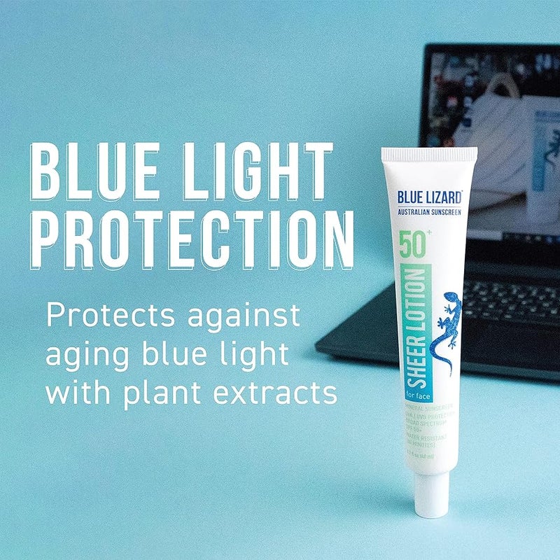 BLUE LIZARD Sheer Face Lotion  SPF 50 17 Oz - Image 3