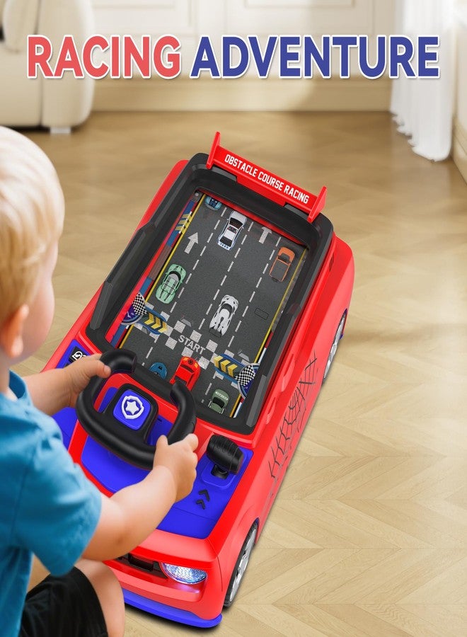 Mytothfy Musical Steering Wheel Racing Car Toy, Racing Adventure Car Steering Wheel for Toddler Kids, Toddler Simulated Driving Game Cars with Sound and Light, Xmas Birthday Gifts for Kids Ages 3+ - Image 3