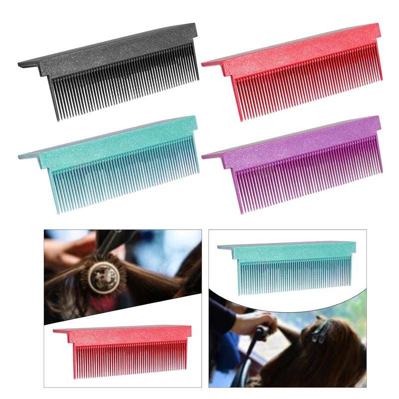Generic Barber Straightening Comb Attachment Fit Hair Straightening Flat Iron V Type Black Health BeautyHair Care StylingStraightening Curling Irons  - Image 4