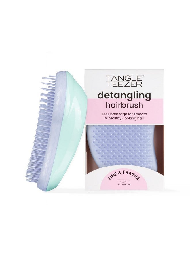 Tangle Teezer Original Detangler Brush, Dry & Wet Hair Brush for Color-Treated, Fine & Fragile Hair Types, Mint Violet - Image 1