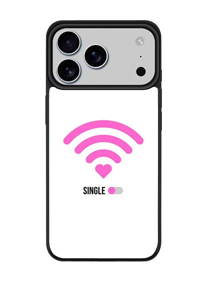 Stylizedd iPhone 17 Pro Max Case, [Compatible with MagSafe] Slim Magnetic cover Phone Case iPhone 17 Pro Max -Wifi Single Girl - Image 1