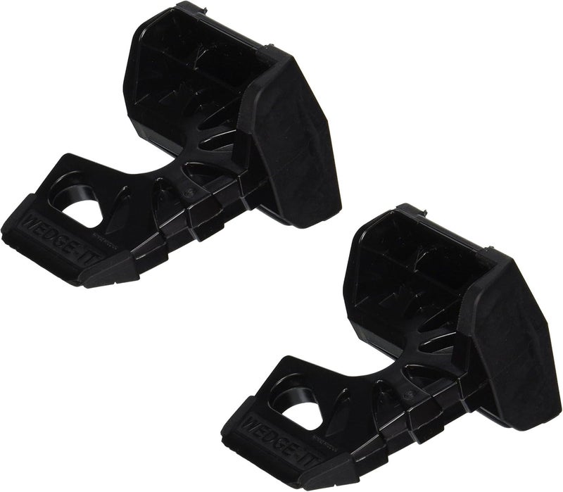 HTS WedgeIt  The Ultimate Door Stop  Black  TWO PACK - Image 1