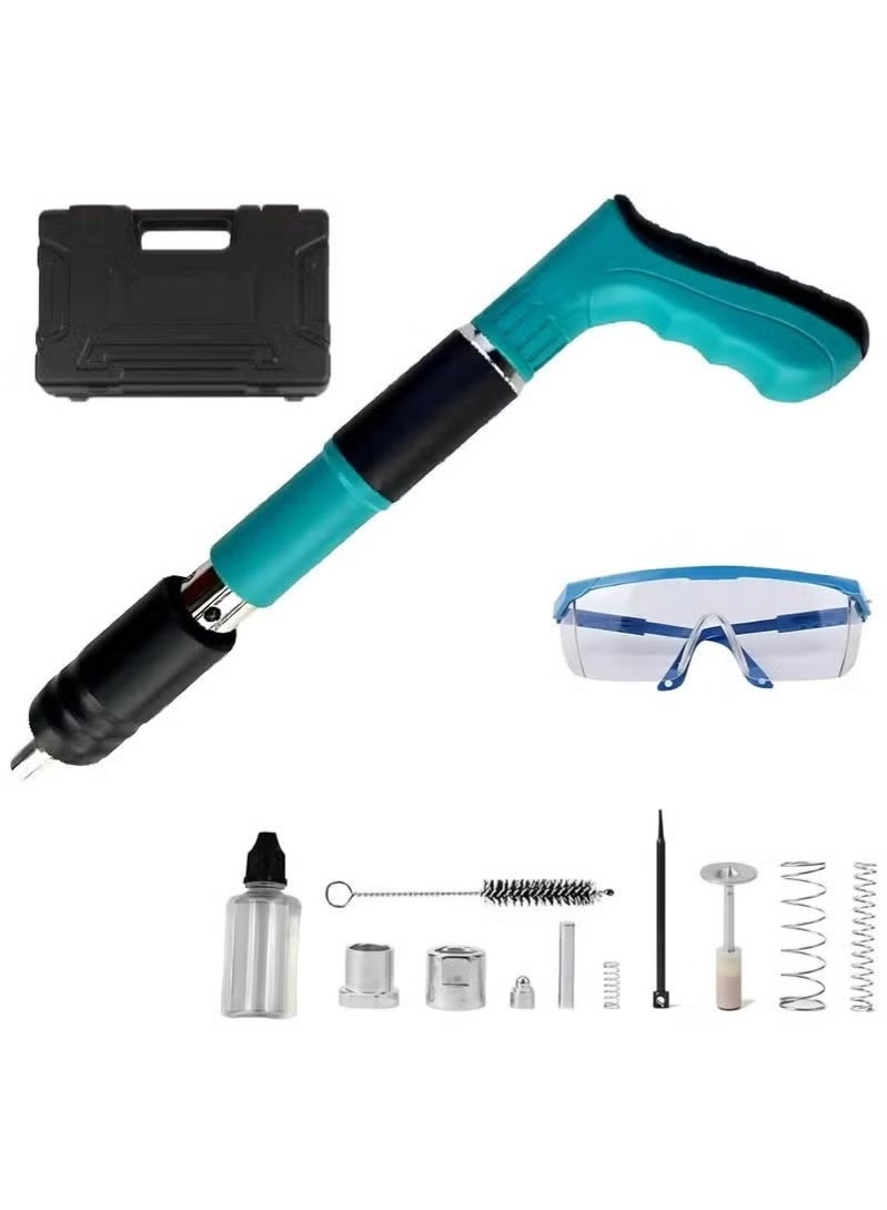 GENNEXT Nail Wall Fastening Tool for Cement – Heavy-Duty Manual Steel Nail Gun with 10 High-Strength Nails – Durable Hand Tool for Concrete, Wood & Brick Surfaces – Ideal for Carpentry, Home Décor, Electrical Installation & DIY Wall Fixing Projects - Image 1