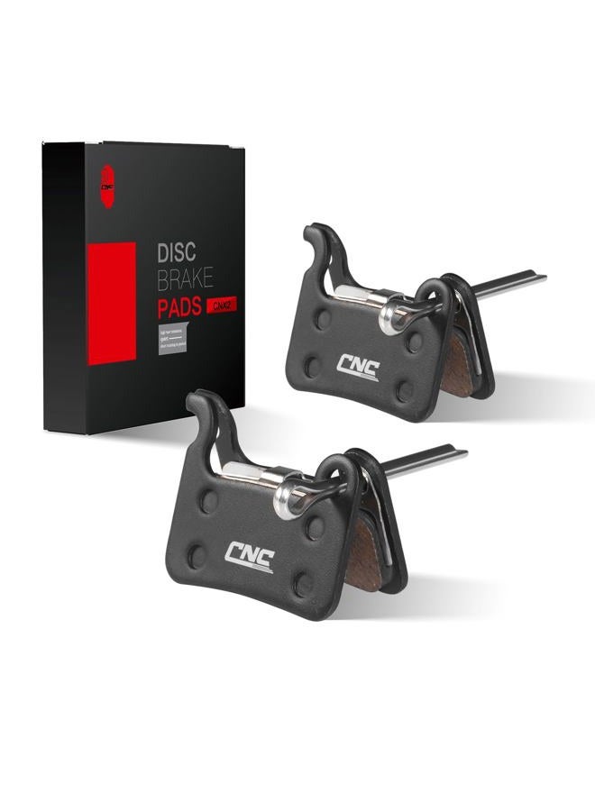 EASTERN POWER 2 Pairs Bicycle Disc Brake Pads for Shimano XT M765 M775 M776 LX M585 XTR M965 M966 M975 SLX M665 T665 Deore M535 M595 M596 Saint Hone Alfine, Resin Organic - Image 1
