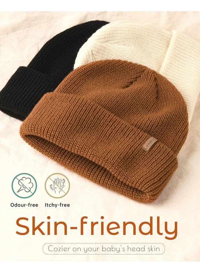 Furtalk FURTALK Toddler Beanie Baby Boys Girls Beanies Kids Winter Hats Children Knit Warm Caps - Image 2