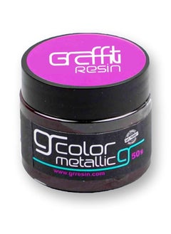 Graffiti Resin Graffiti Resin Metallic Dark Brown Color 50g  - Image 1