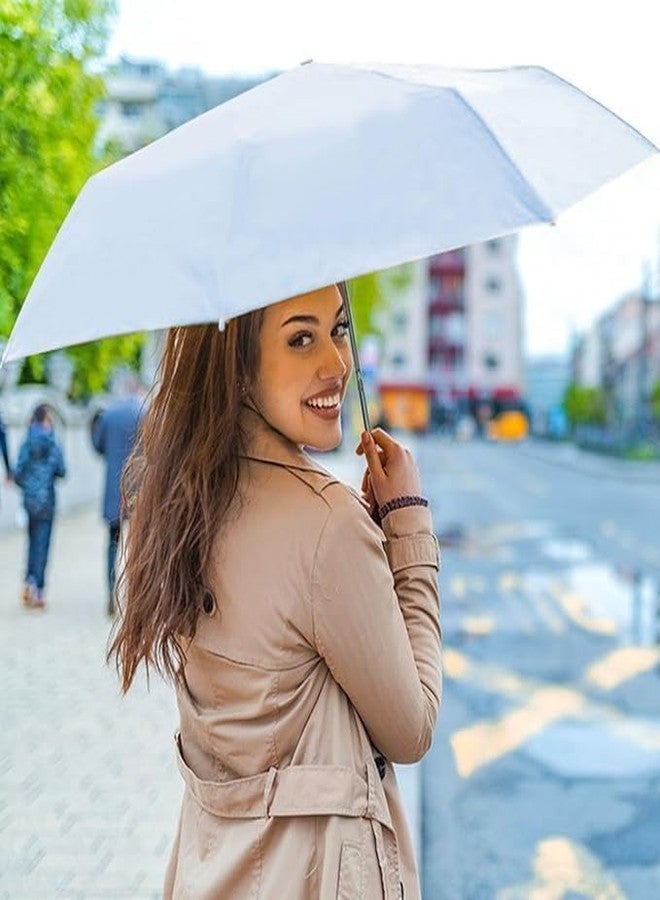 TONSYL Mini Folding Compact Umbrella With Case, Men & Women, 6 Ribs (Manual Open) Compact Travelling Umbrella, Polyester & UV Protection Fabric for Sun & Rain Protection (Multicolor) - Image 5