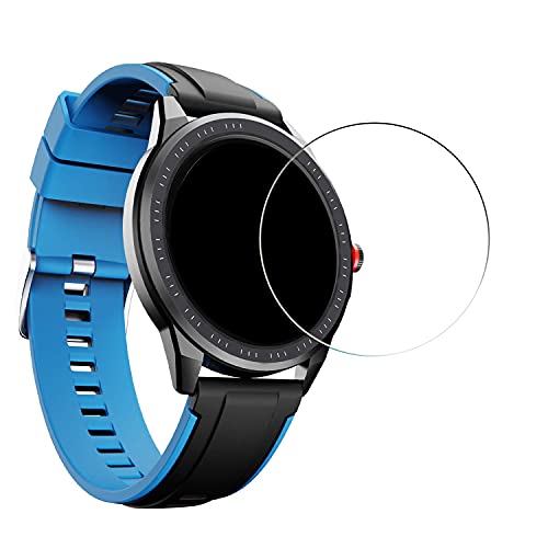 FCS Ultrathin 0.3mm 9H Hardness Anti Shock Edge to Edge Full Screen Coverage Flexible Watch Screen Protector for boAt Watch Flash (Transparent, 5) - Image 1
