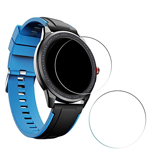 FCS Ultrathin 0.3mm 9H Hardness Anti Shock Edge to Edge Full Screen Coverage Flexible Watch Screen Protector for boAt Watch Flash (Transparent, 5) - Image 2