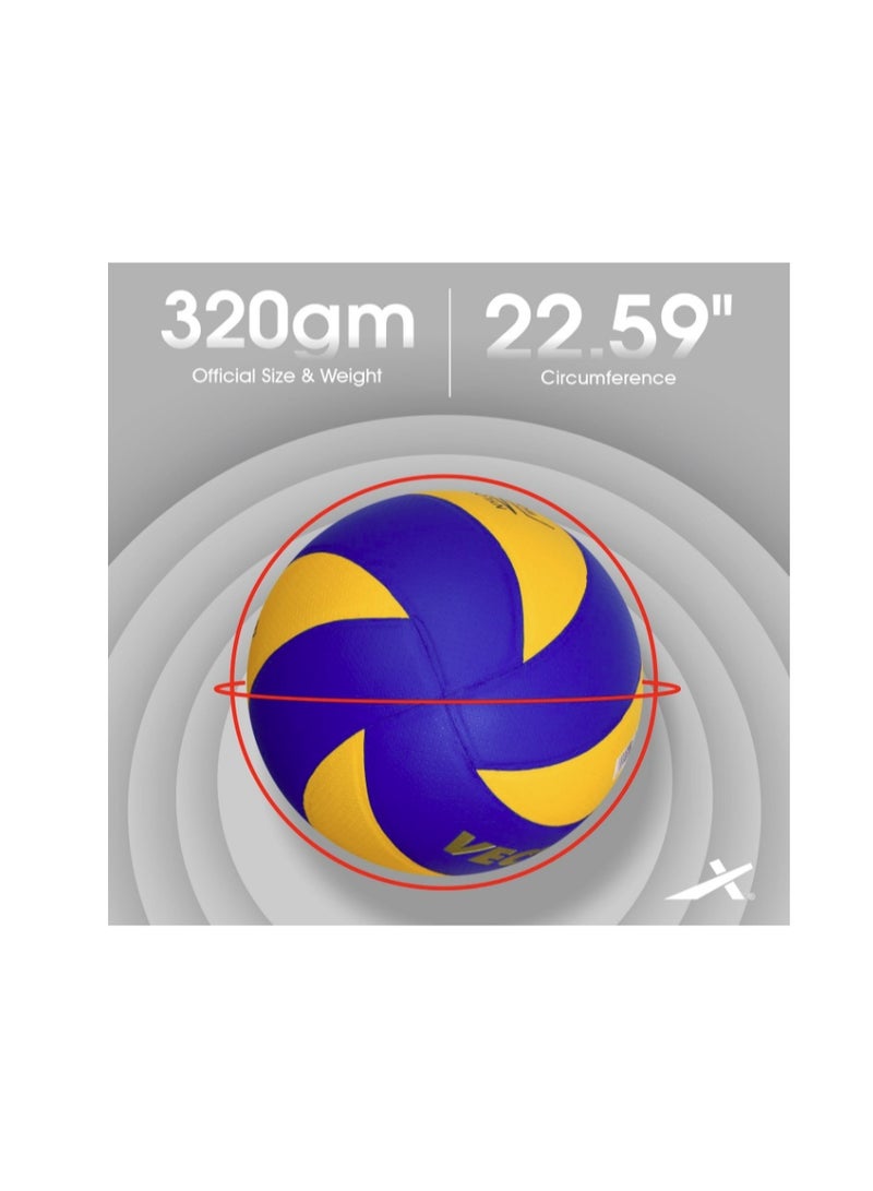 فيكتور كرة طائرة، مقاس رسمي 5 احترافي، كرة طائرة مقاومة للماء عالية الجودة للاستخدام الداخلي والخارجي، للمسابقات، والألعاب، واللعب الترفيهي، والتدريب، وكرة الطائرة الشاطئية، لعشاق الكرة الطائرة - Image 5