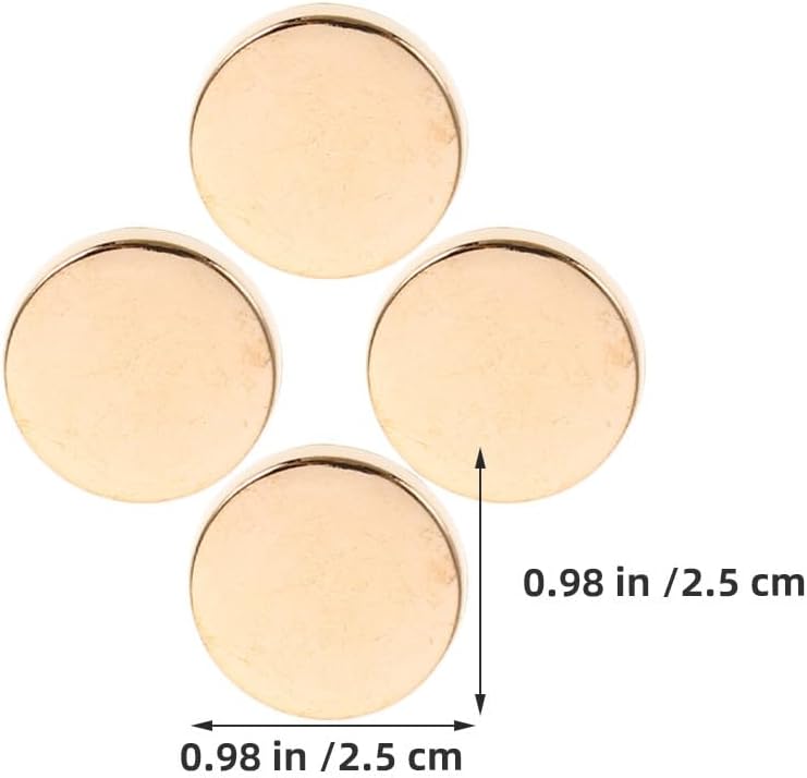 30 Pcs Vintage Metal Sewing Buttons 25mm Golden Blazer Coat Suit Decorative Craft Buttons for Garment DIY and Clothing Accessories - Image 2
