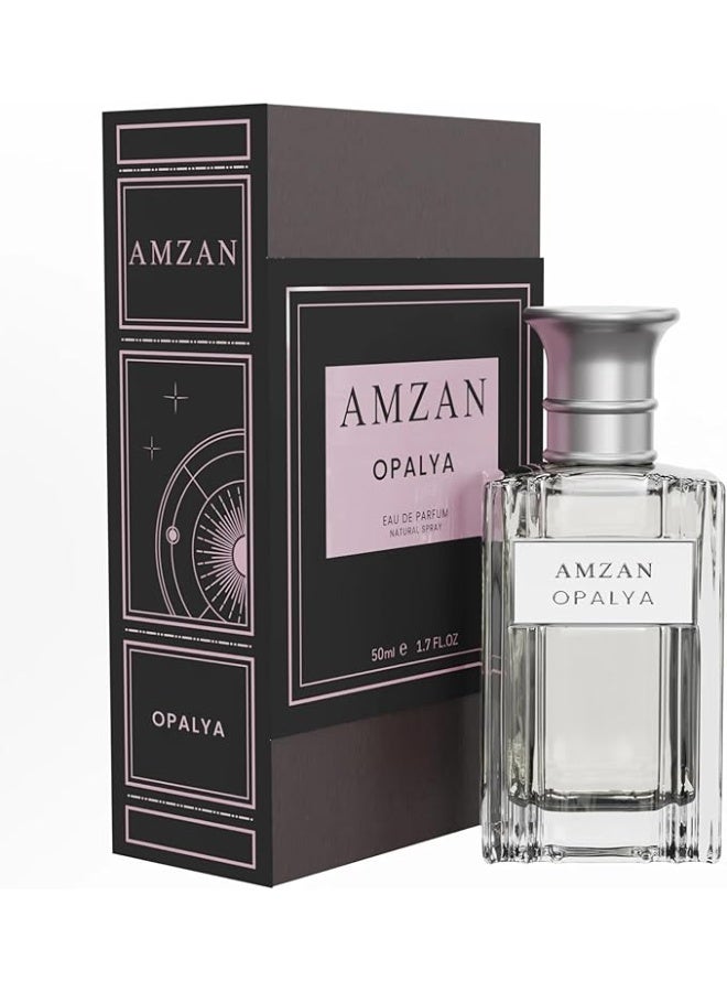 AMZAN OPALYA Eau de Parfum Perfume for Men & Women by AMZAN, Long-Lasting Unisex Fragrance, 50ml - Image 2