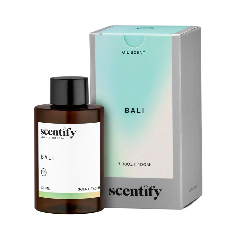 Scentify Bali Aroma Oil Refill Scent for Oil Diffusers - Lemon, Green, Amber, Musk, Woody Scents - Luxurious Relaxing Aromatherapy Diffuser Fragrance 100ml, 3.38 oz - Image 1