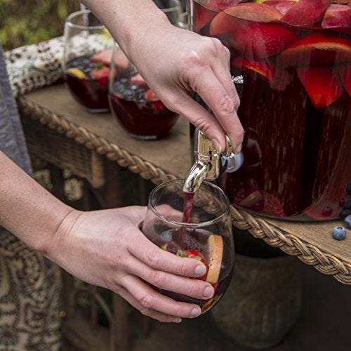 Anchor Hocking Heritage Hill Glass Drink Dispenser, 2 Gallon - Image 3