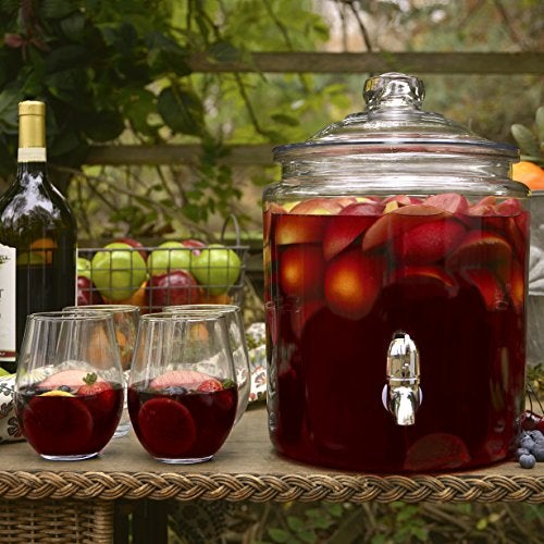 Anchor Hocking Heritage Hill Glass Drink Dispenser, 2 Gallon - Image 5