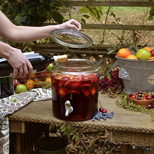 Anchor Hocking Heritage Hill Glass Drink Dispenser, 2 Gallon - Image 4