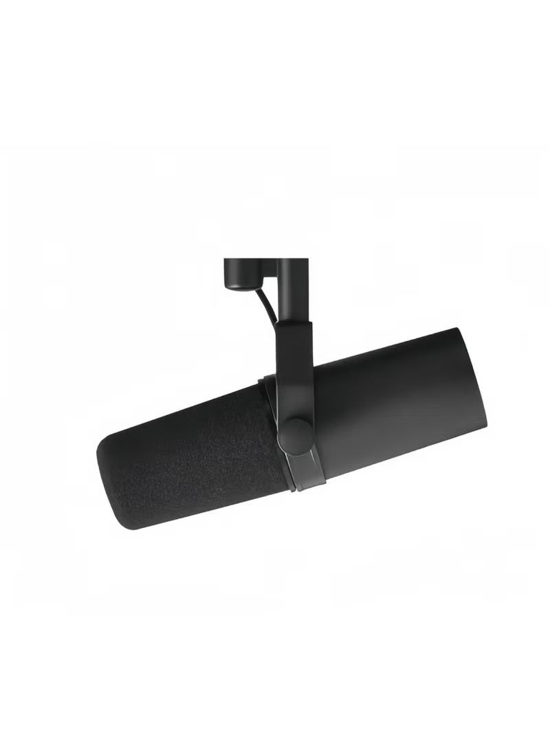 Shure Incorporated SM7B Microphone - Vocal Dynamic Studio Mic for Broadcast, Podcast, Recording, Gaming & Streaming, XLR, Rugged Construction, Detachable Windscreen, Smooth Sound, Warm Vocals, Wide-Range Frequency SM7B Black - Image 1