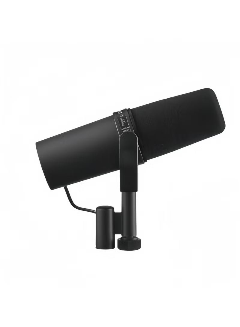 Shure Incorporated SM7B Microphone - Vocal Dynamic Studio Mic for Broadcast, Podcast, Recording, Gaming & Streaming, XLR, Rugged Construction, Detachable Windscreen, Smooth Sound, Warm Vocals, Wide-Range Frequency SM7B Black - Image 2