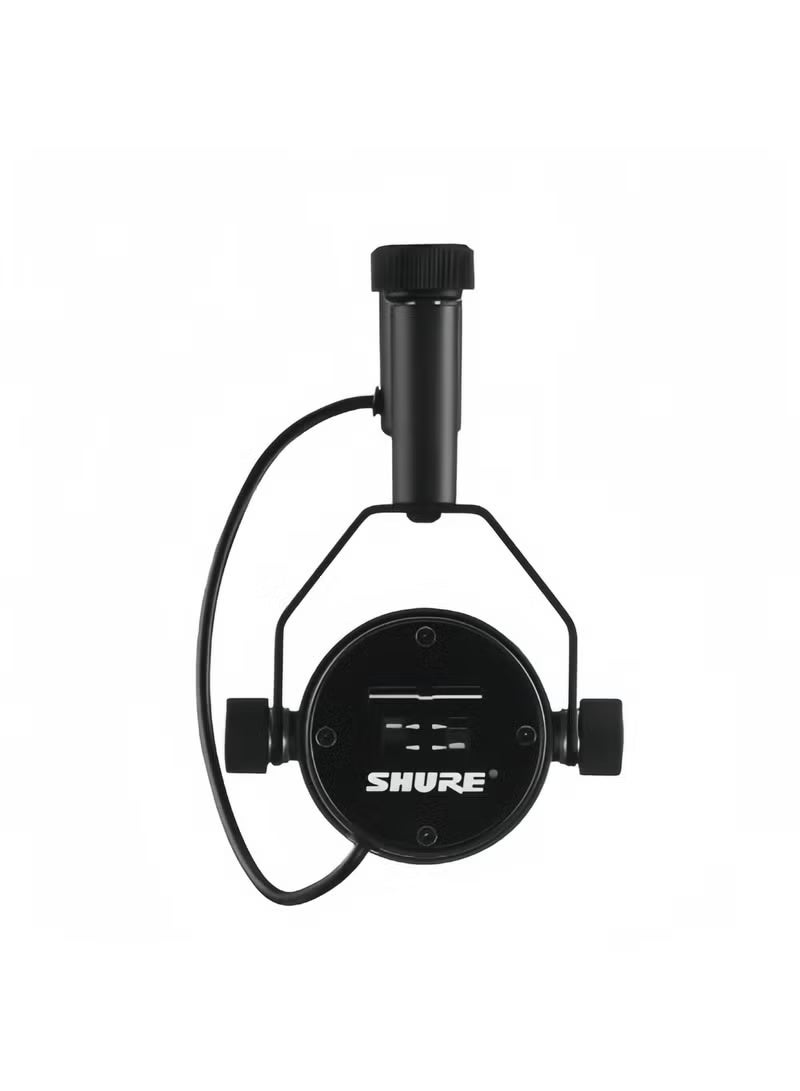 Shure Incorporated SM7B Microphone - Vocal Dynamic Studio Mic for Broadcast, Podcast, Recording, Gaming & Streaming, XLR, Rugged Construction, Detachable Windscreen, Smooth Sound, Warm Vocals, Wide-Range Frequency SM7B Black - Image 4
