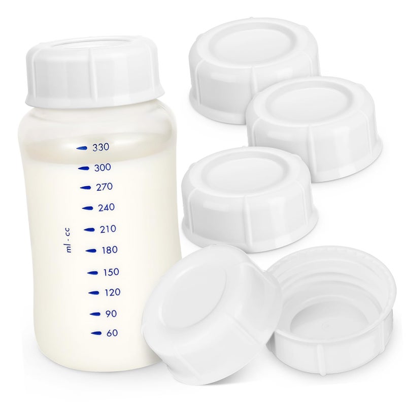 6pcs Leakproof Replacement Sealing Lids For Milk Water Bottle Feeding - Image 2