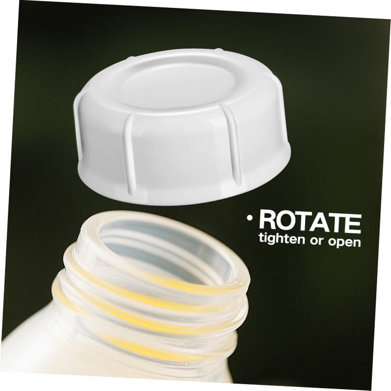 6pcs Leakproof Replacement Sealing Lids For Milk Water Bottle Feeding - Image 4