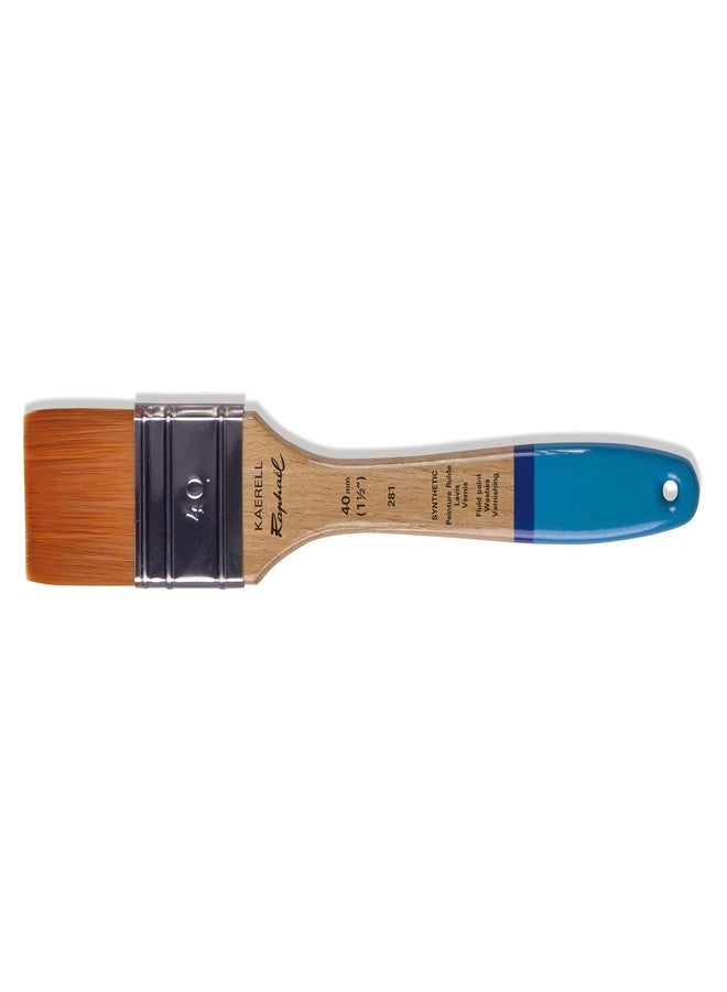Raphael Kaerell Flat Varnishing Brush, Flat Kaerell Size 40 (1-1/2") - Image 1