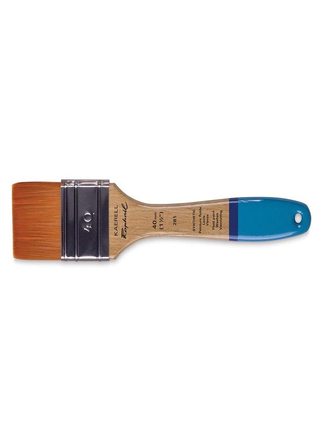 Raphael Kaerell Flat Varnishing Brush, Flat Kaerell Size 40 (1-1/2") - Image 3