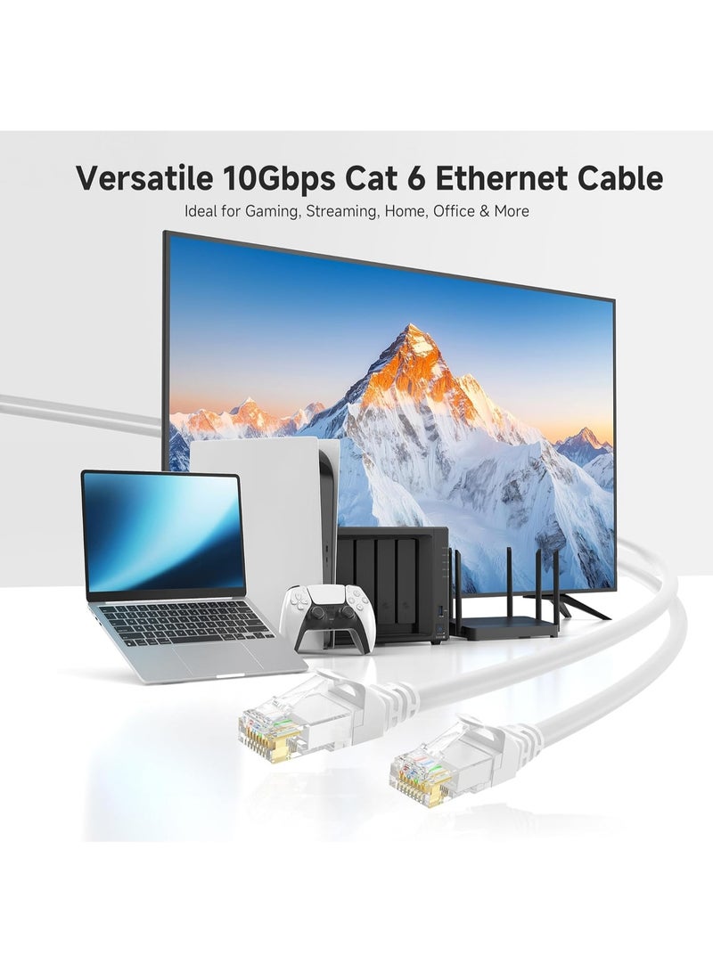 فوجيشكا كابل إيثرنت CAT-6 للشبكة بطول 1.5 متر - كابل شبكة محلية عالي السرعة - الموديل FN402 - Image 5