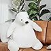 SNOWOLF Djungelskog Bear Giant Simulation Bear Toy 2024 Polar Bears Stuffed Animal Plush Doll Huge Cuddly Teddy Bear for Home Decoration Valentines Birthday Gift 315 in80 cm White - Image 4
