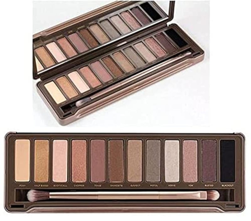 Makeup Palette Eyeshadow, 12 Colors - Image 1
