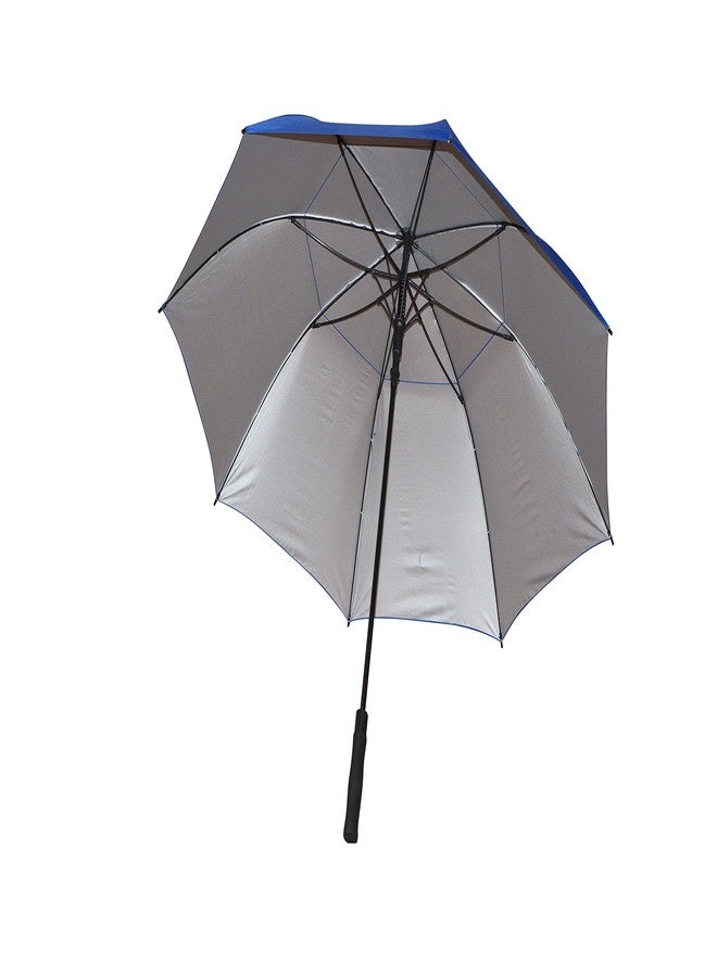 GolfBasic Full EP Coated Automatic Open Double Canopy Golf Umbrella (Yellow/Black) - Image 5