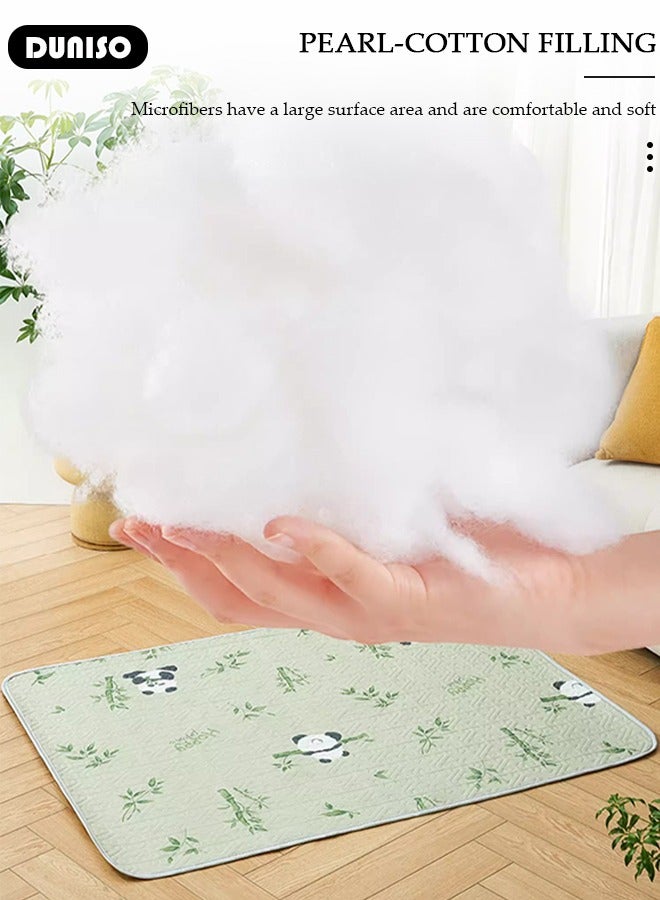 DUNISO Pet Cooling Mat,Dog Cooling Mat,70x90cm Washable Cat Ice Cooling Pad with Breathable Ice Silk, Non-Toxic Foldable Pet Cooling Pad for Medium, Small Breed Dogs Cats, Dogs Self Cooling Mat for Indoor Outdoor  - Image 5