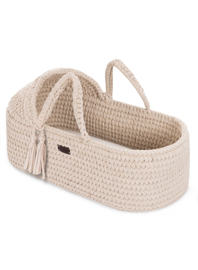 TEKNUM Moses Rope Basket - Ivory - Image 1