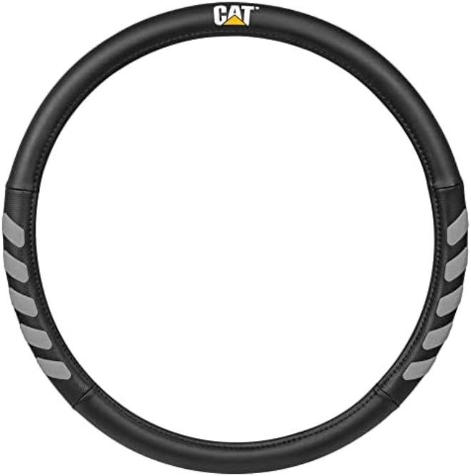 Caterpillar HexSport Black Carbon Fiber Steering Wheel Cover, Standard 15 inch Size, Durable and Comfortable with Advanced Grip, Car Steering Wheel Cover for Auto Truck Van  SUV - Image 3