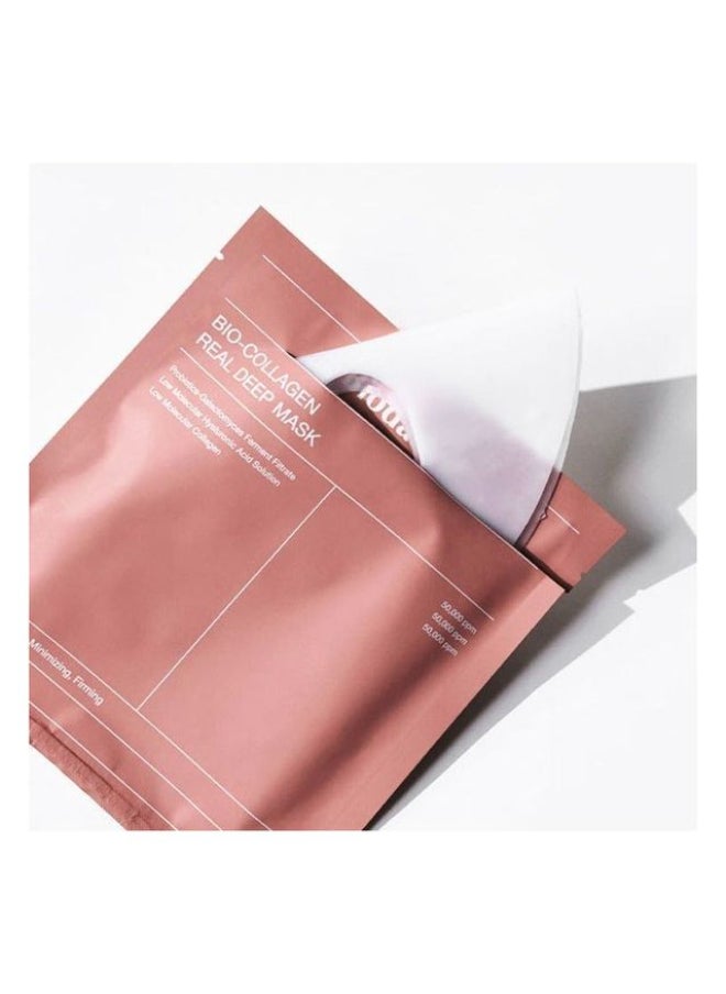 BIODANCE - Biodance Bio-Collagen Real Deep Mask, Hydrating Overnight Mask, Pore Minimizing, Elasticity Improvement, 34G X4Ea - Image 1