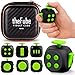PILPOC theFube Fidget Cube 6 Sided Toy for Adults and Kids Stress Relief Focus AudibleSilent With Carry Case MidnightEmerald - Image 3