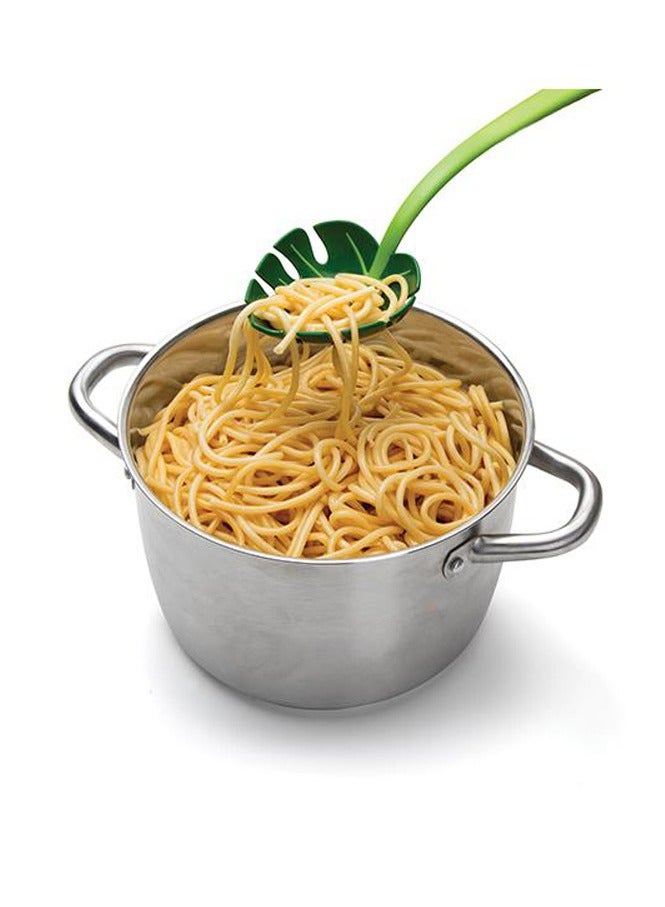 Aura Finesse JungleSpoon Creative Monstera-shaped Food Strainer, Spoon For Cooking, Cooking Strainer - Image 3