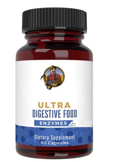 BIYODE Ultra Digestive Enzymes Capsules | Up to 2 Month Supply | Supplement for Gut Health Support | Digestion & Immune Support with Amylase | Lipase & Lactase | Vegan | 60 Count  - Image 1