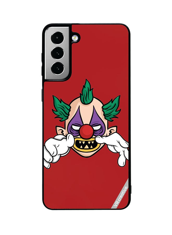 VR CREATIVE Protective Case Cover For Samsung Galaxy S21 FE 5G Joker Design Multicolour - Image 1
