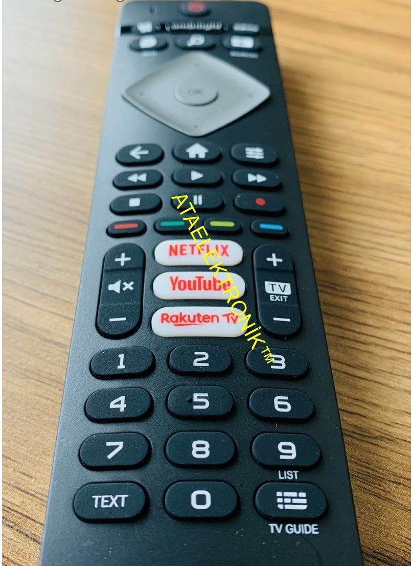 Ata Elektronik - Philips Philips Ambilight 43PUS7304 50PUS7304 55PUS7304 58PUS7304 70PUS7304 LED TV Remote Netflix Rakuten - Image 1