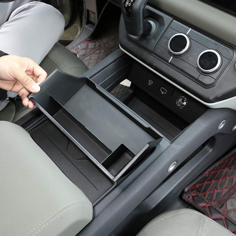 CHEYA ABS Car Center Console Storage Box for Land Rover Defender 110 20202021 Style 4