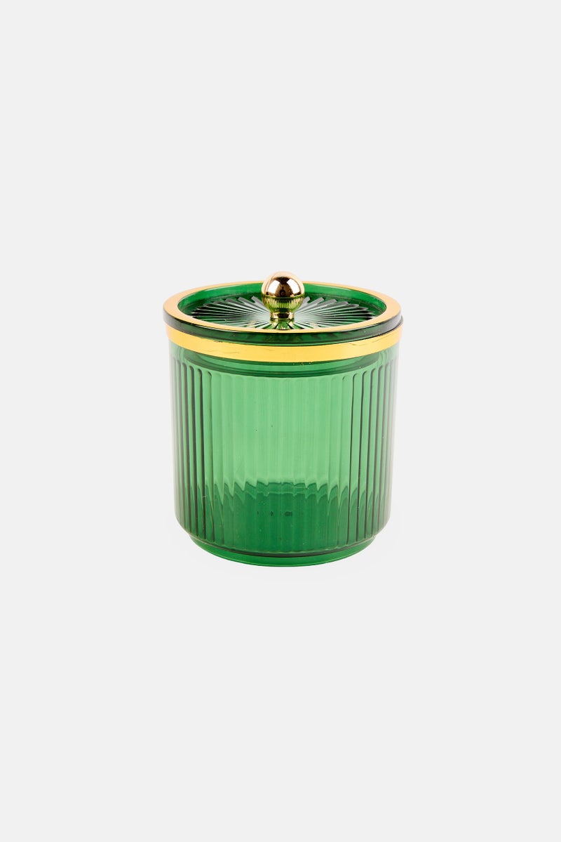 Oasis Home Fluted Cotton Organizer, Green  - Image 1