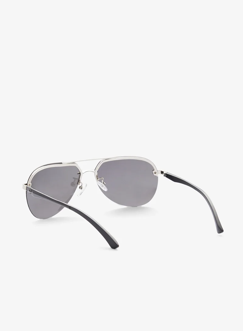 Seventy Five Polarized Lens Aviator Sunglasses