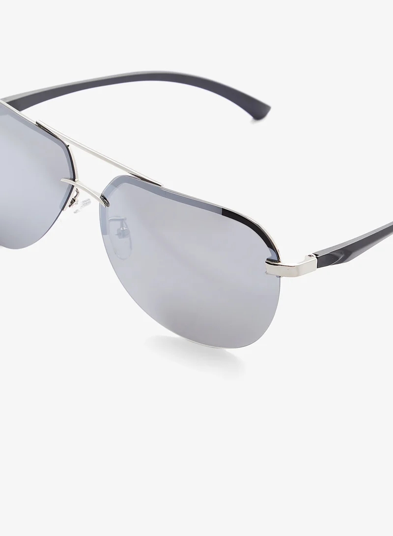 Seventy Five Polarized Lens Aviator Sunglasses