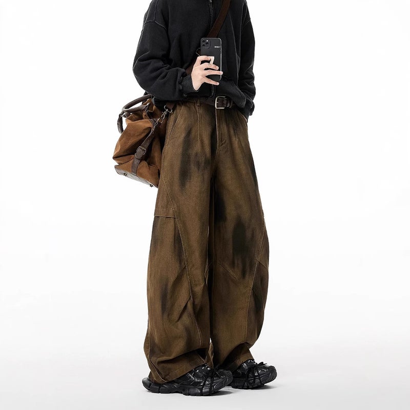 Unisex Classic Denim Jeans Loose Fit Daily Outdoor Wear - Image 2