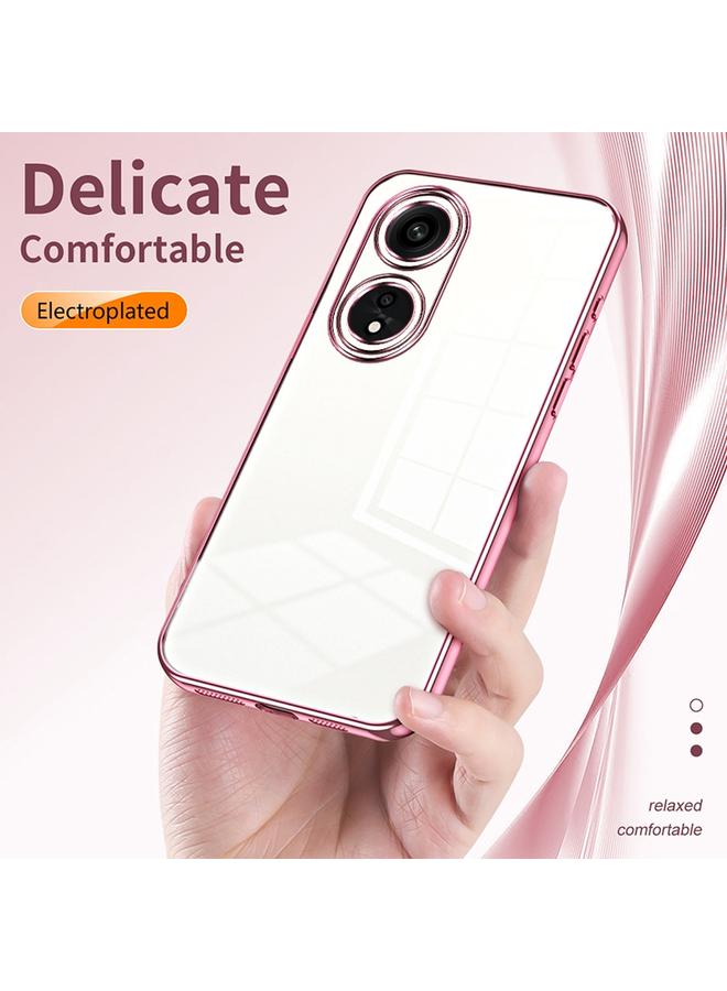 اس-توب جراب لهاتف OPPO A1 Pro، جراب شفاف بفتحة دقيقة - Image 5