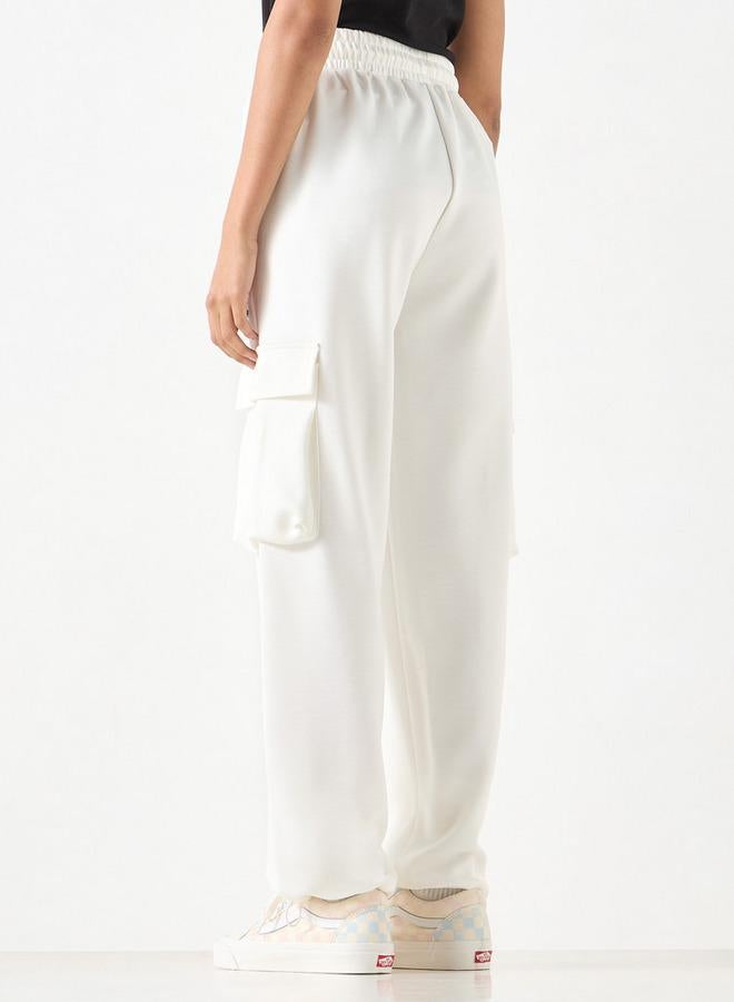 اس بي كاركترز بنطلون رياضي كارجو مطرز برباط إغلاق - Image 3